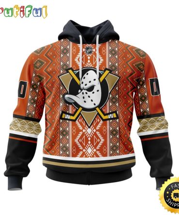 Personalized Nhl Anaheim Ducks Hoodie Specialized Native Concepts All Over Print 3D Hoodie Unisex