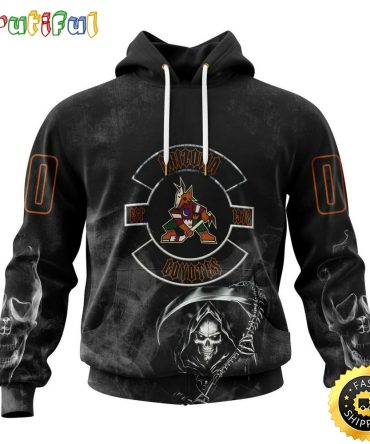 Personalized Nhl Arizona Coyotes Hoodie Specialized Kits For Rock Night All Over Print 3D Hoodie Unisex Hoodie Tshirt
