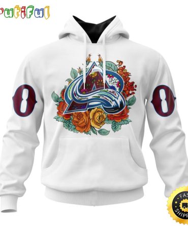Personalized Nhl Colorado Avalanche Hoodie Specialized Dia De Muertos 3D Hoodie Unisex Tshirt Hoodie
