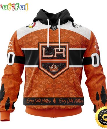 Personalized Nhl Los Angeles Kings Hoodie Specialized Design Support Child Lives Matter All Over Print 3D Hoodie Unisex