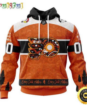Personalized Nhl Philadelphia Flyers Hoodie Specialized Design Support Child Lives Matter All Over Print 3D Hoodie Unisex