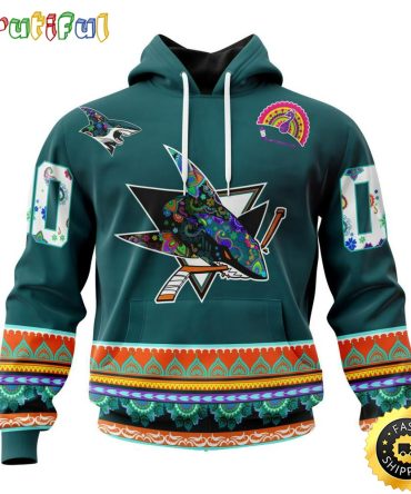 Personalized Nhl San Jose Sharks Hoodie Jersey Hockey For All Diwali Festival All Over Print 3D Hoodie Unisex Hoodie Tshirt