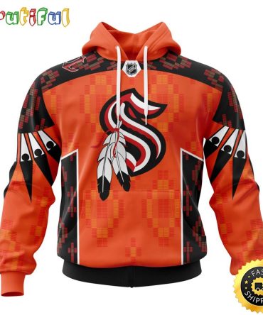 Personalized Nhl Seattle Kraken Hoodie Specialized Design Child Lives Matter All Over Print 3D Hoodie Unisex