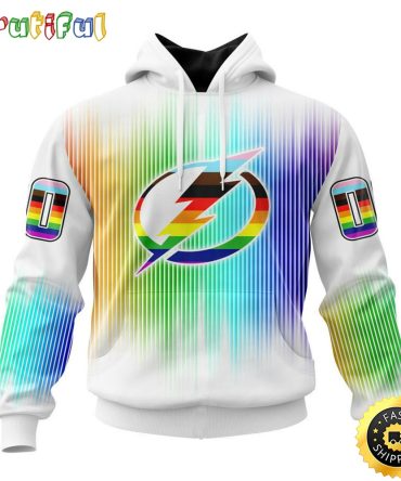 Personalized Nhl Tampa Bay Lightning Hoodie Special Design For Pride Month All Over Print 3D Hoodie Unisex Hoodie Tshirt