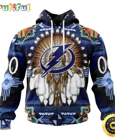 Personalized Nhl Tampa Bay Lightning Hoodie Special Native Costume Design 3D Hoodie Unisex Tshirt Hoodie