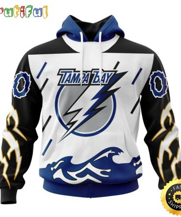 Personalized Nhl Tampa Bay Lightning Hoodie Specialized Unisex Kits With Retro Concepts All Over Print Hoodie
