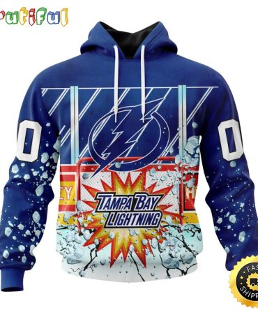 Personalized Nhl Tampa Bay Lightning Hoodie With Ice Hockey Arena 3D Hoodie Unisex Tshirt Hoodie