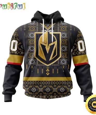 Personalized Nhl Vegas Golden Knights Hoodie Specialized Native Concepts All Over Print 3D Hoodie Unisex