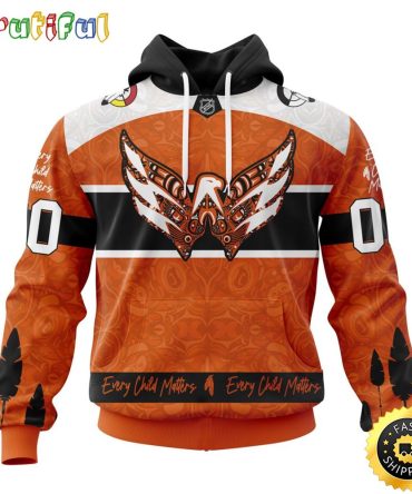 Personalized Nhl Washington Capitals Hoodie Specialized Design Support Child Lives Matter All Over Print 3D Hoodie Unisex