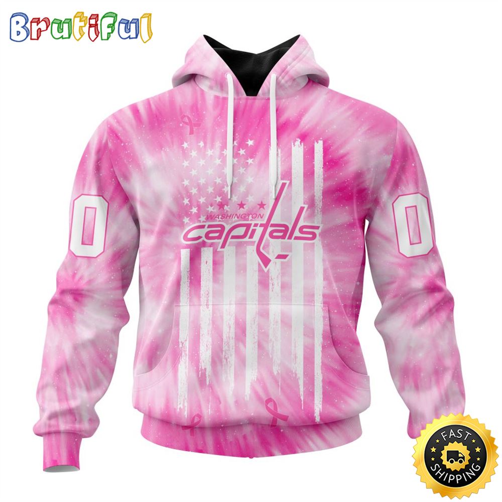 Personalized Nhl Washington Capitals Special Pink Tie-Dye All Over Print 3D Hoodie Unisex Hoodie Tshirt Sweatshirt