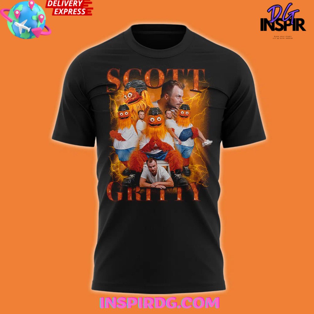 Philadelphia Flyers Scott Gritty T-Shirt - Image 2