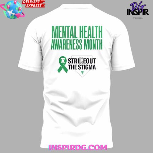 Philadelphia Phillies 2025 Mental Health Awareness Month Special T-Shirt - Image 3