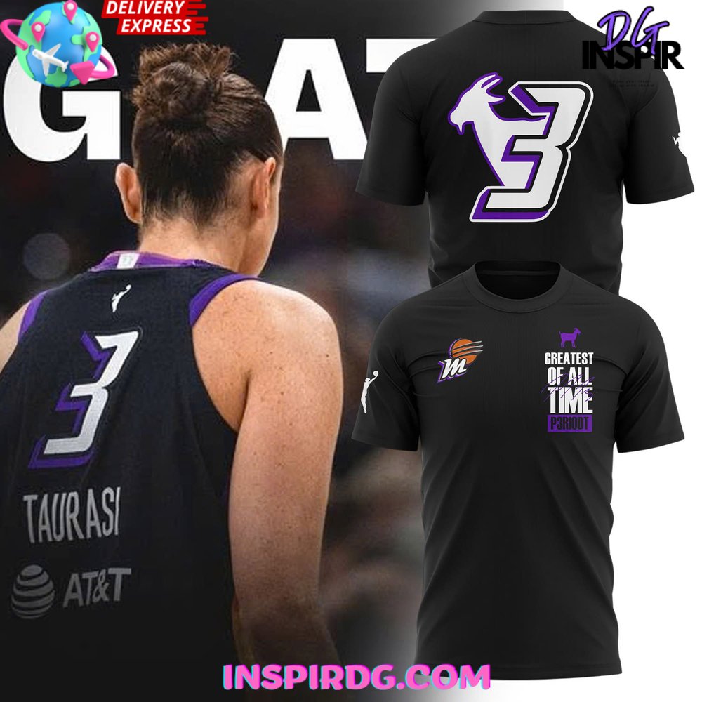 Phoenix Mercury Greatest Of All Time P3Riodt T-Shirt