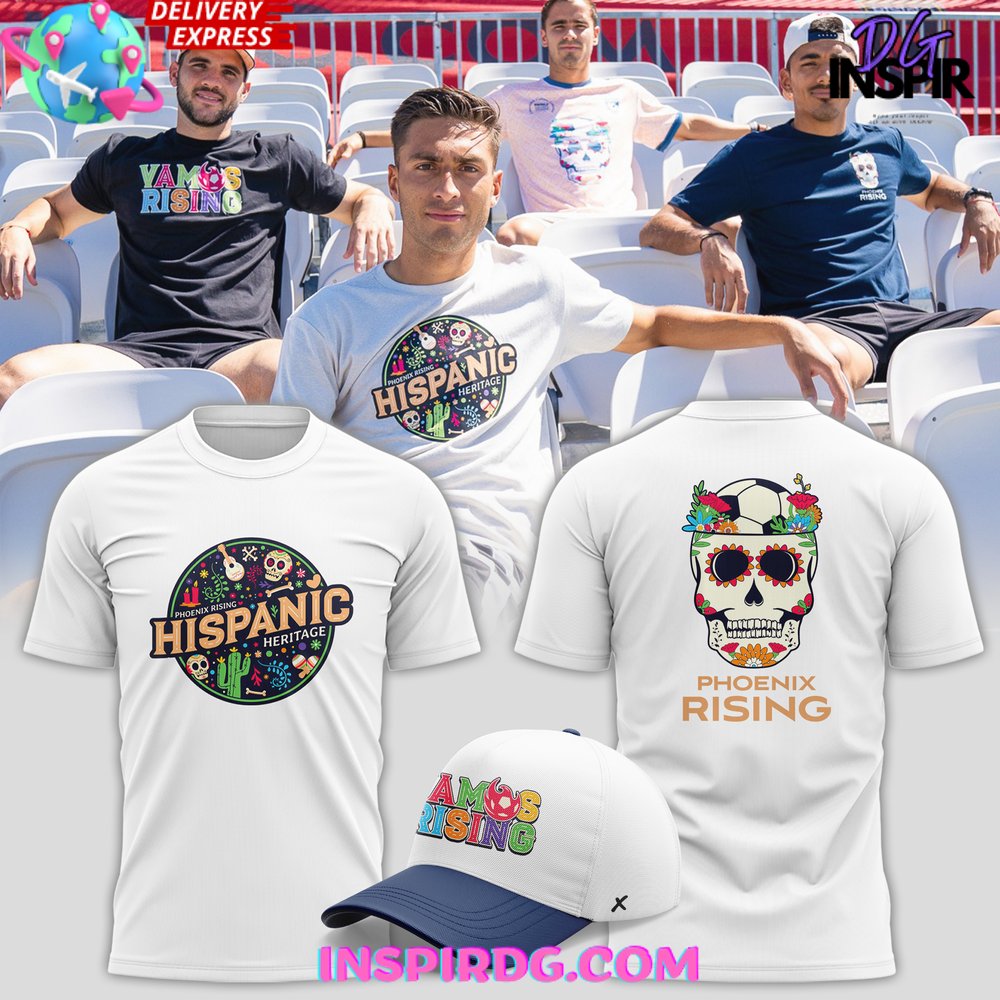 Phoenix Rising Hispanic Heritage 2024 T-Shirt