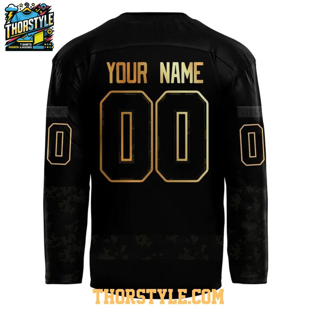 Pittsburgh Penguins Military Night Of Remembrance 2025 Hockey Jersey - Image 3