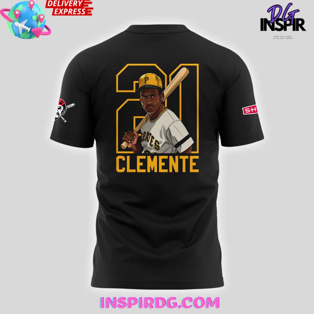 Pittsburgh Pirates Clemente Day 2024 T-Shirt - Image 3