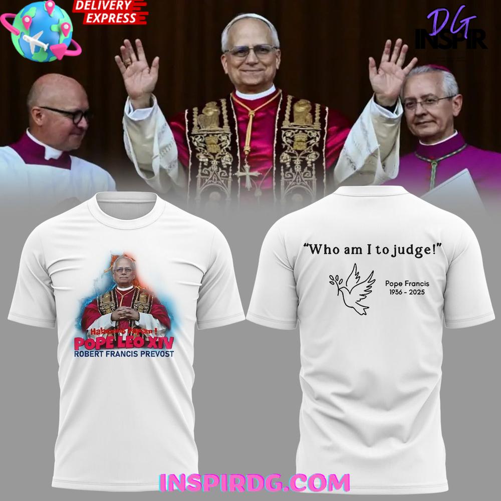 Pope Leo Xiv Robert Francis Prevost 2025 T-Shirt