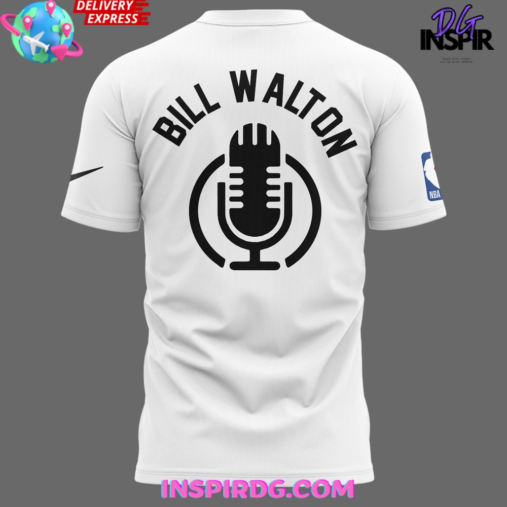 Portland Trail Blazers Bill Walton Tribute 2025 T-Shirt - Image 3