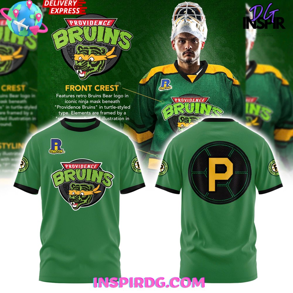 Providence Bruins Comic Con Weekend 2025 Limited Edition T-Shirt