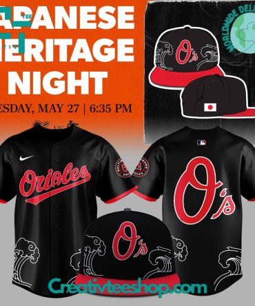 Baltimore Orioles Japanese Heritage Night 2025 Special Baseball Jersey