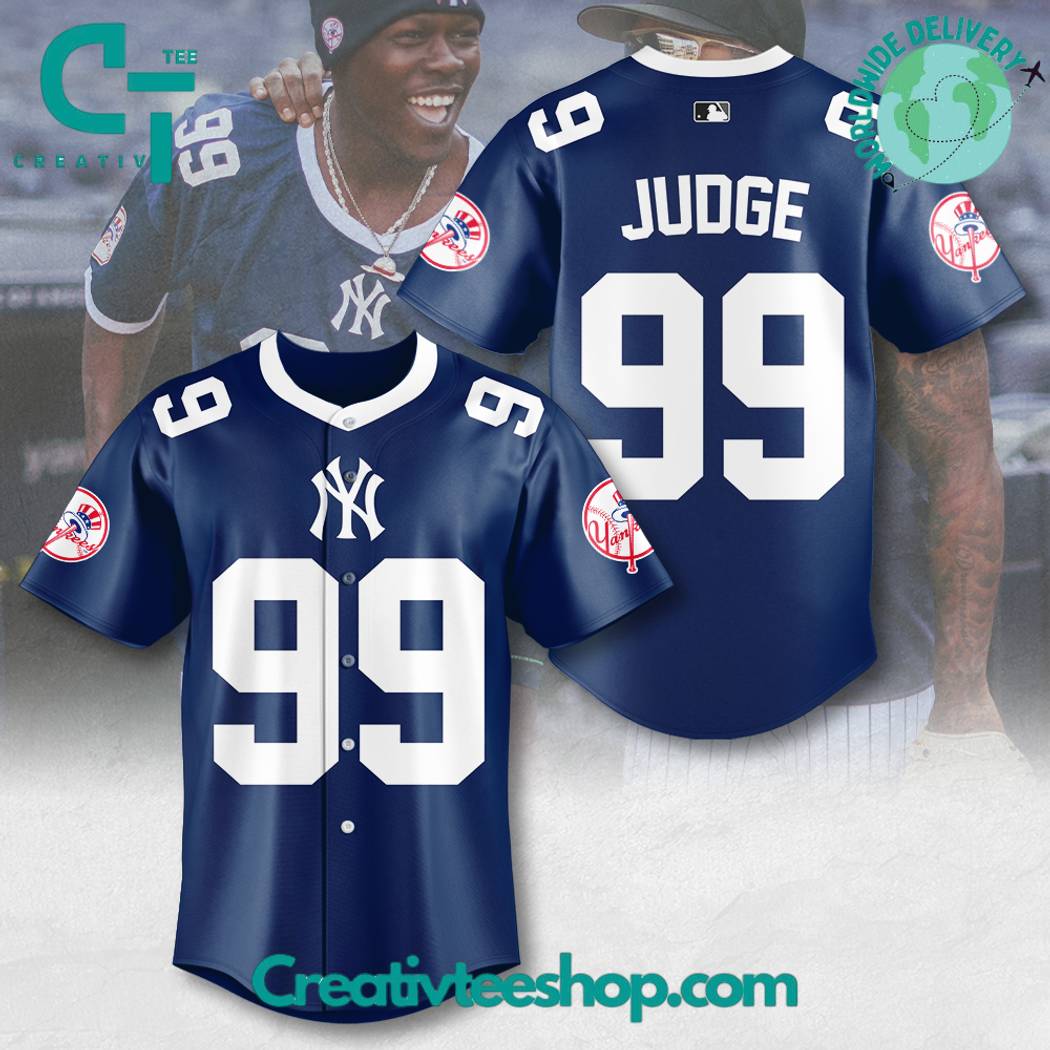 New York Yankees Judge 99 Baseball Jersey