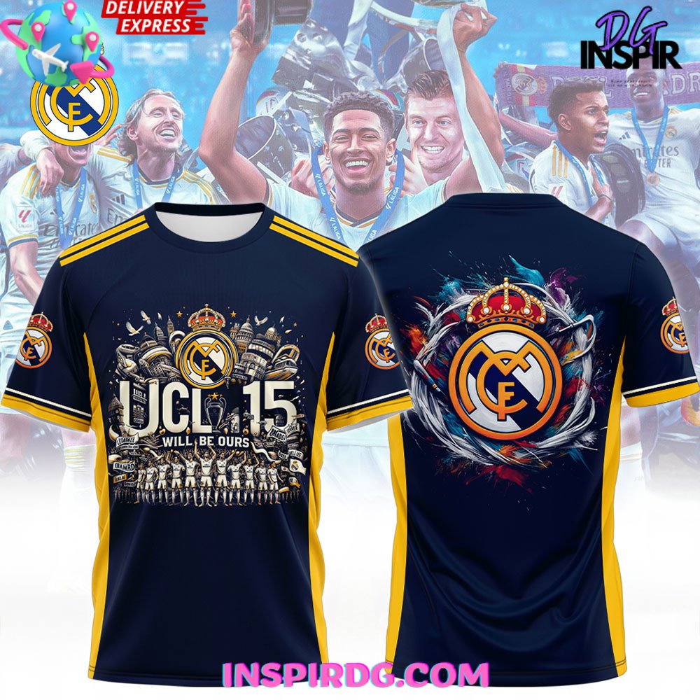 Real Madrid Uefa Champions League Shirt
