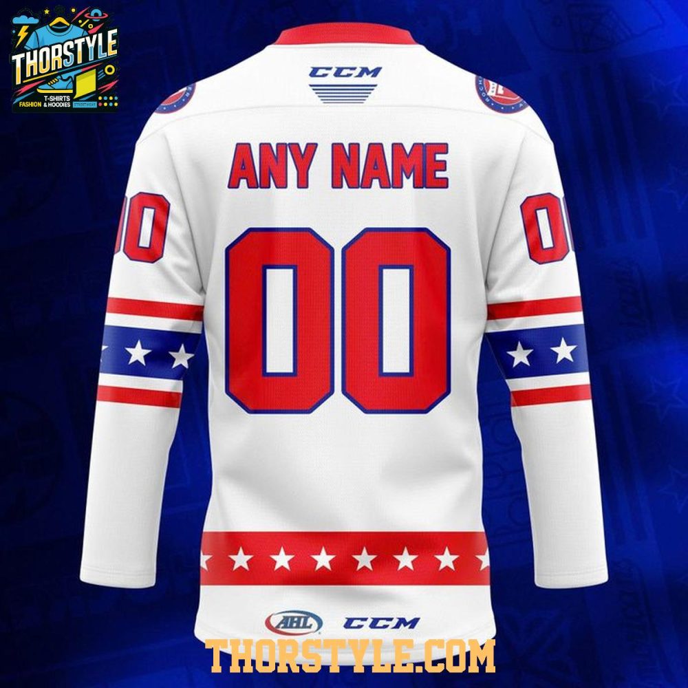 Rochester Americans 70Th Anniversary Celebrate 2026 Personalized Hockey Jersey - Image 3
