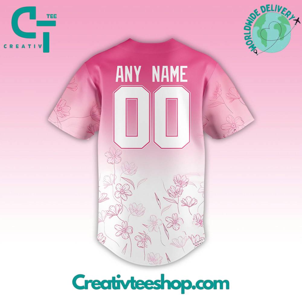 Rocket City Trash Pandas 2025 Mother'S Day Baseball Jersey - Image 3