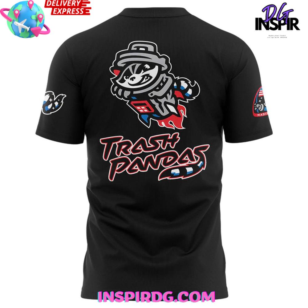 Rocket City Trash Pandas X Jesus Won Special Edition T-Shirt - Image 3