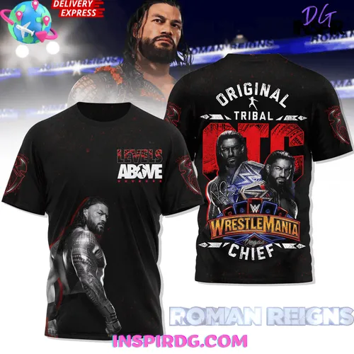 Roman Reigns Wrestlemania Vegas Special T-Shirt