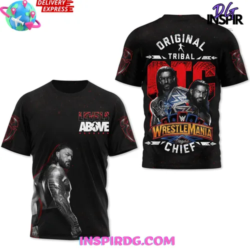 Roman Reigns Wrestlemania Vegas Special T-Shirt - Image 2