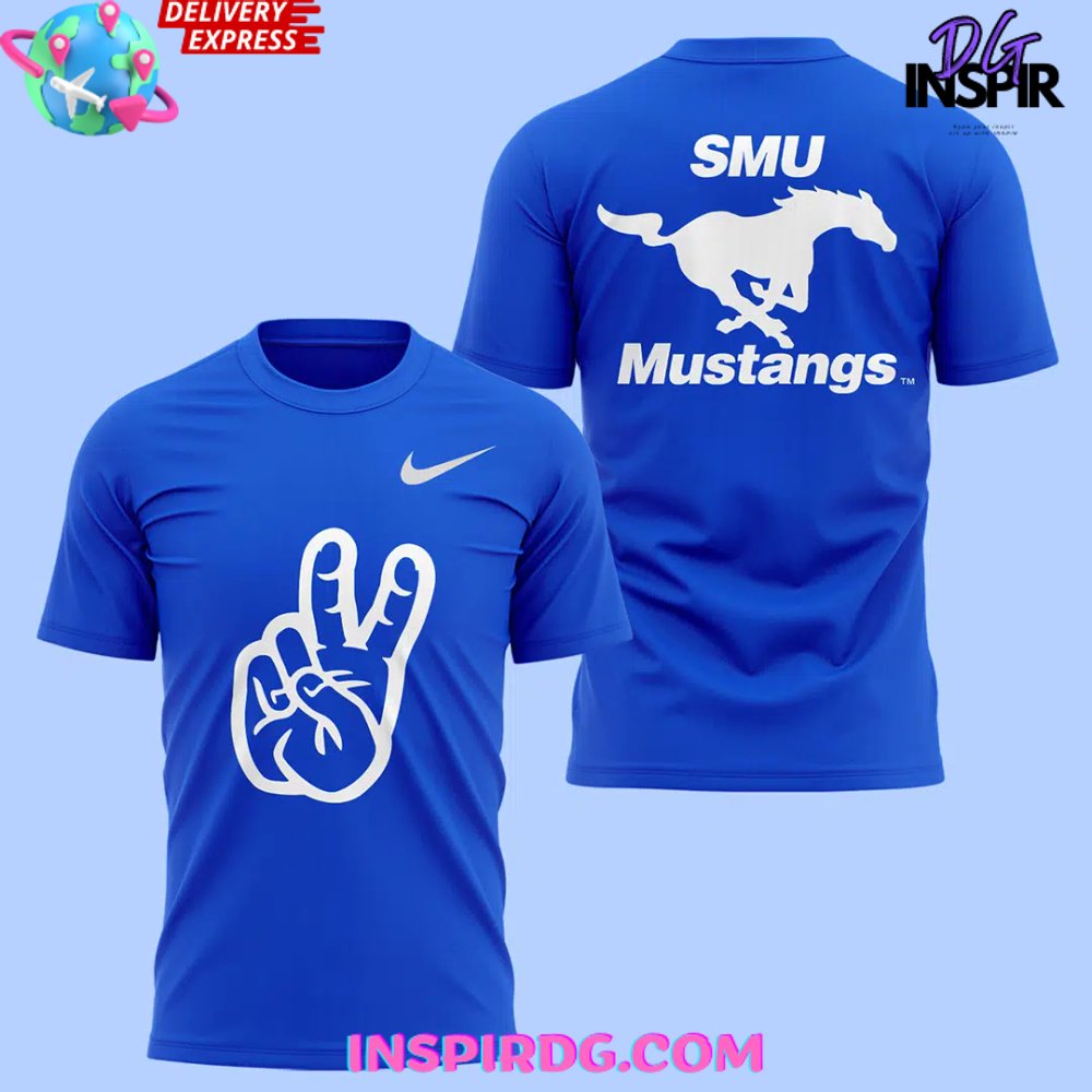 Smu Mustangs Victory 2024 T-Shirt - Image 2