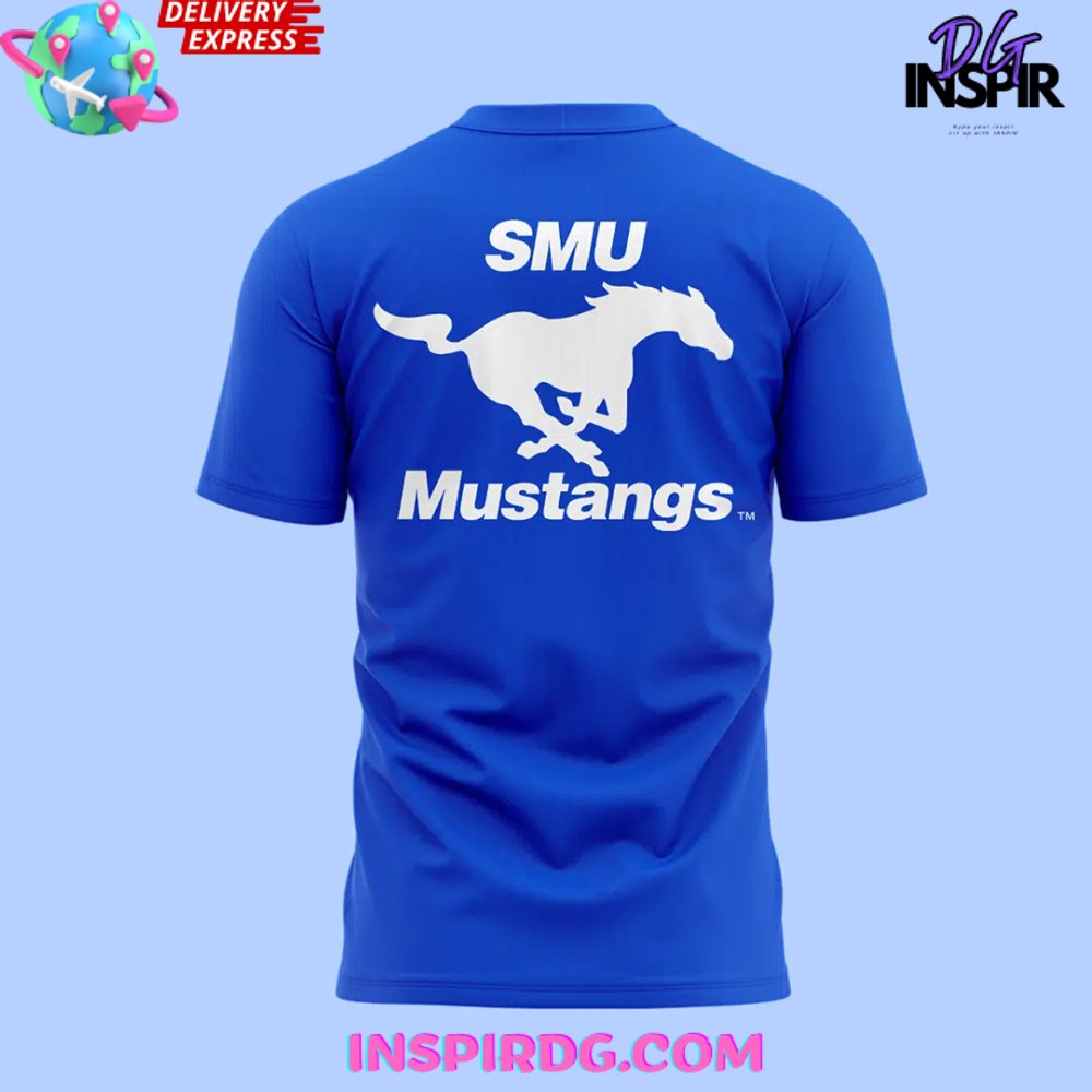 Smu Mustangs Victory 2024 T-Shirt - Image 4
