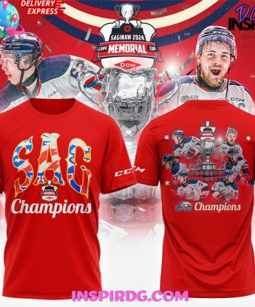 Saginaw Spirit Memorial Cup Champions 2024 Collections Shirt