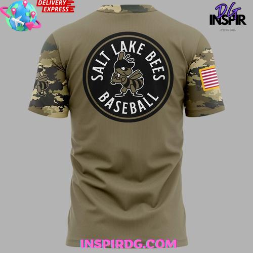 Salt Lake Bees Military Appreciation Night Custom Shirt Collection - Image 6