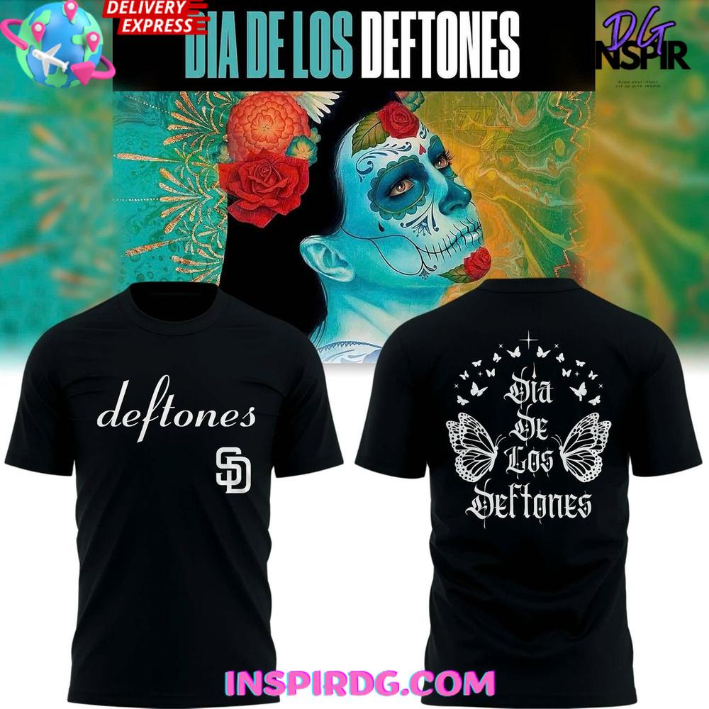 San Diego Padres Dia De Los Deftones Special T-Shirt