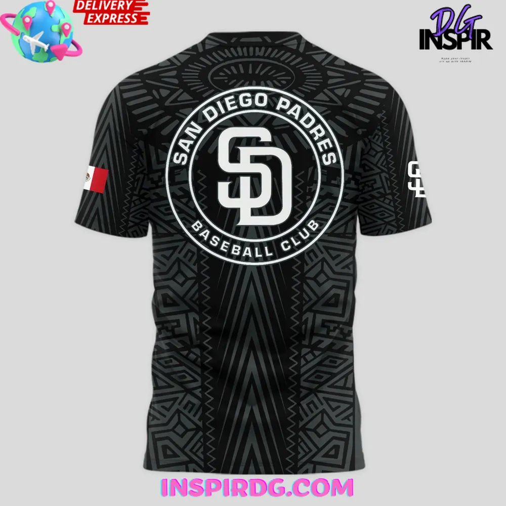 San Diego Padres Mexican Heritage Celebration 2025 T-Shirt - Image 3