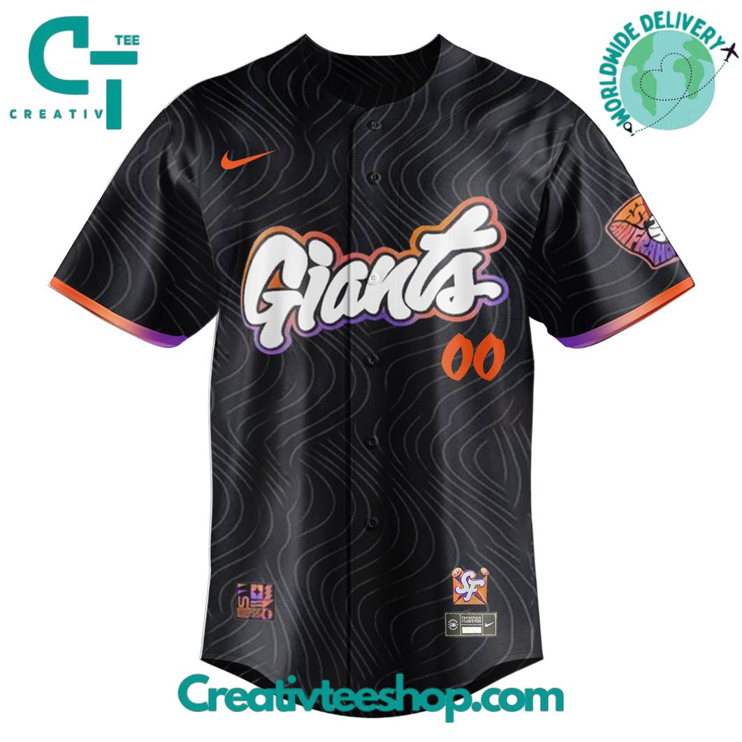 San Francisco Giants 2025 City Connect Special Edition Baseball Jersey - Image 3