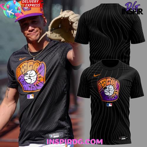 San Francisco Giants Nike Anthracite 2025 City Connect Special T-Shirt