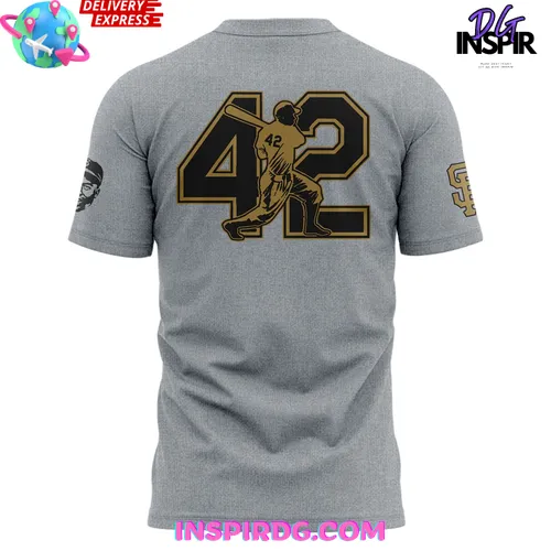 San Francisco Giants X Jackie Robinson 2025 T-Shirt - Image 3
