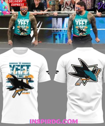 San Jose Sharks Yeet Limited Edition White T-Shirt