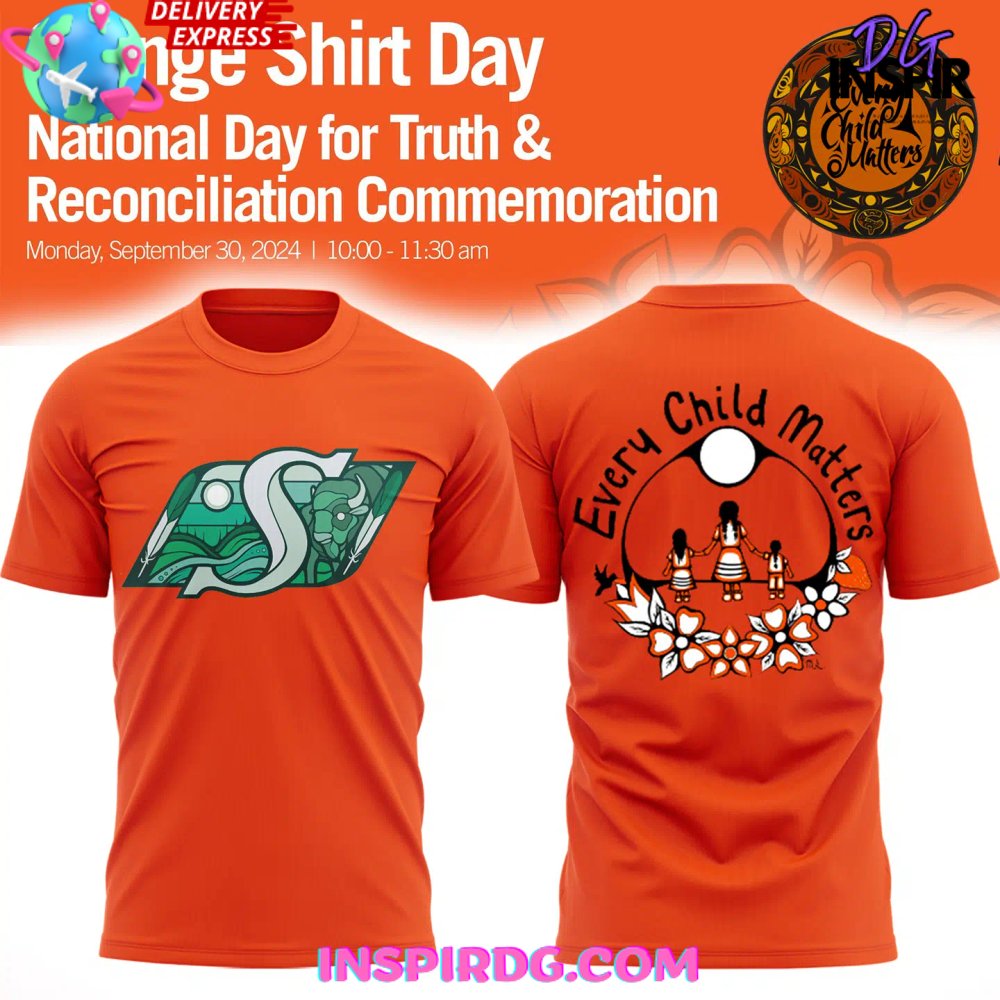 Saskatchewan Roughriders Truth And Reconciliation 2024 T-Shirt