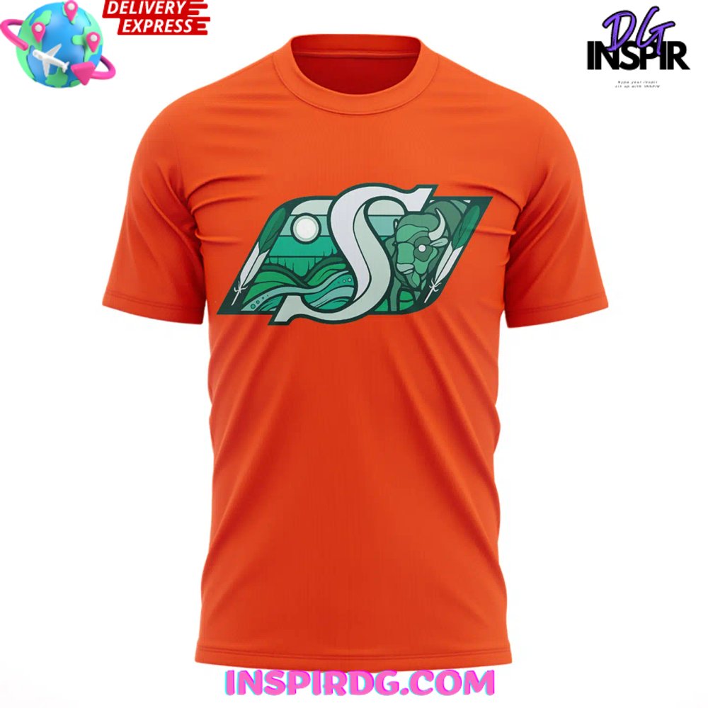 Saskatchewan Roughriders Truth And Reconciliation 2024 T-Shirt - Image 2