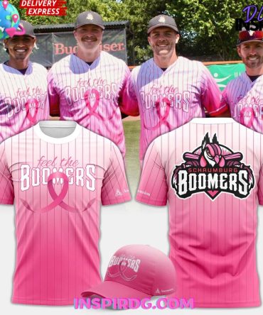 Schaumburg Boomers Breast Cancer Awareness Night 2025 T-Shirt
