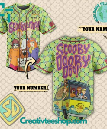 Scooby Doo X Gucci Collab Baseball Jersey