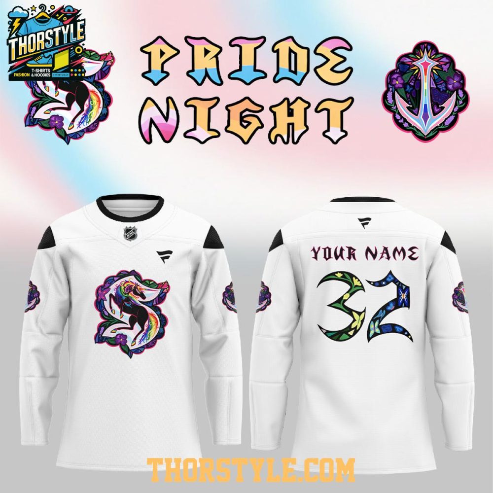 Seattle Kraken Nhl Celebrate 2026 Pride Night Personalized Hockey Jersey