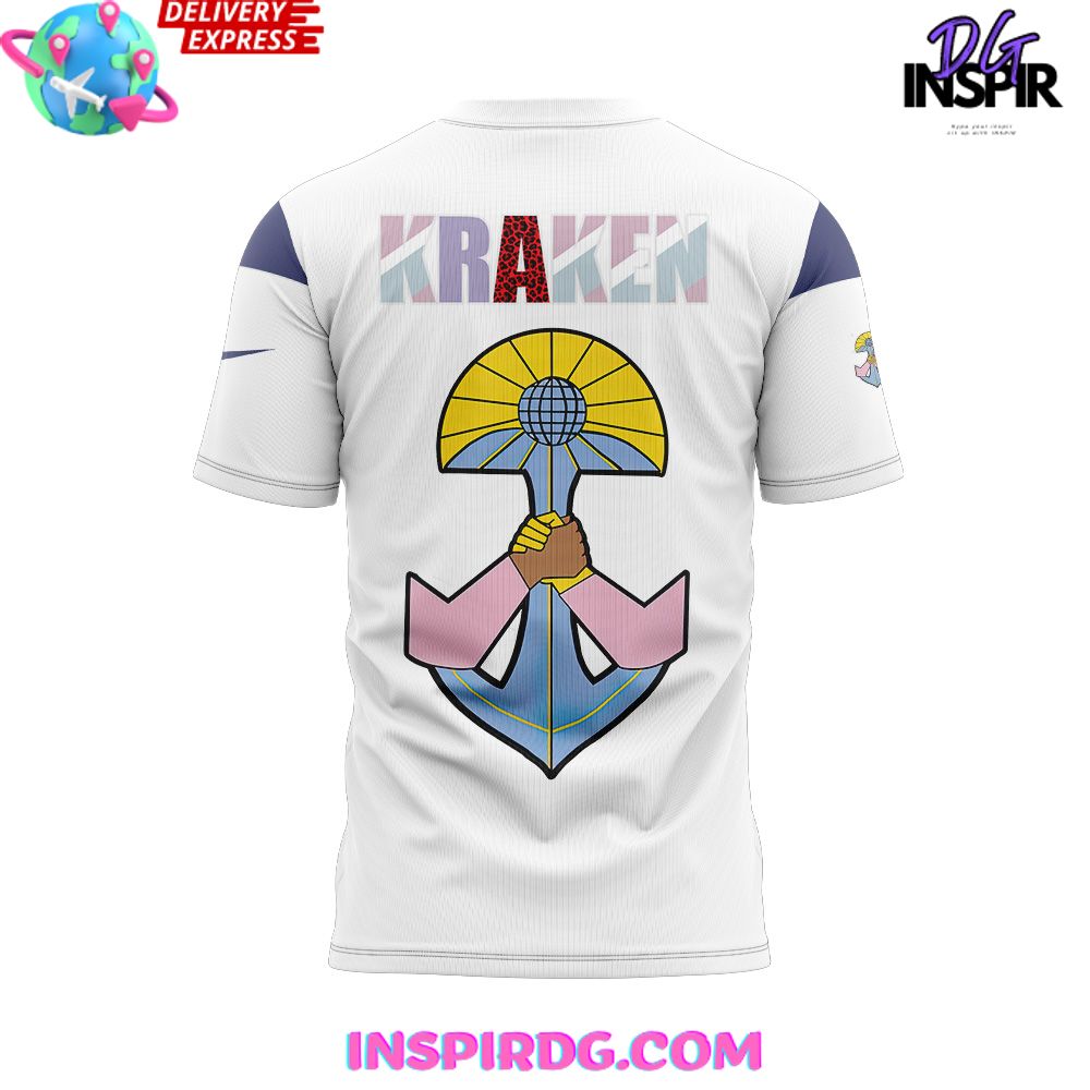 Seattle Kraken Pride Night 2025 Nhl T-Shirt - Image 3