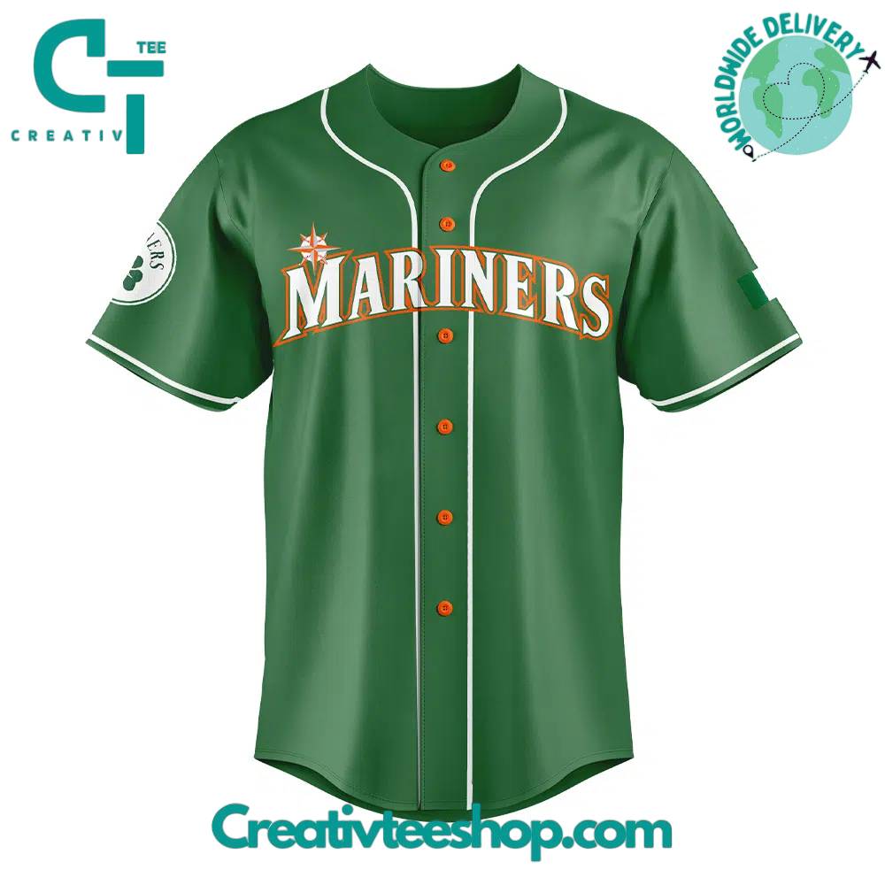 Seattle Mariners 2024 Irish Heritage Night Jersey - Image 2