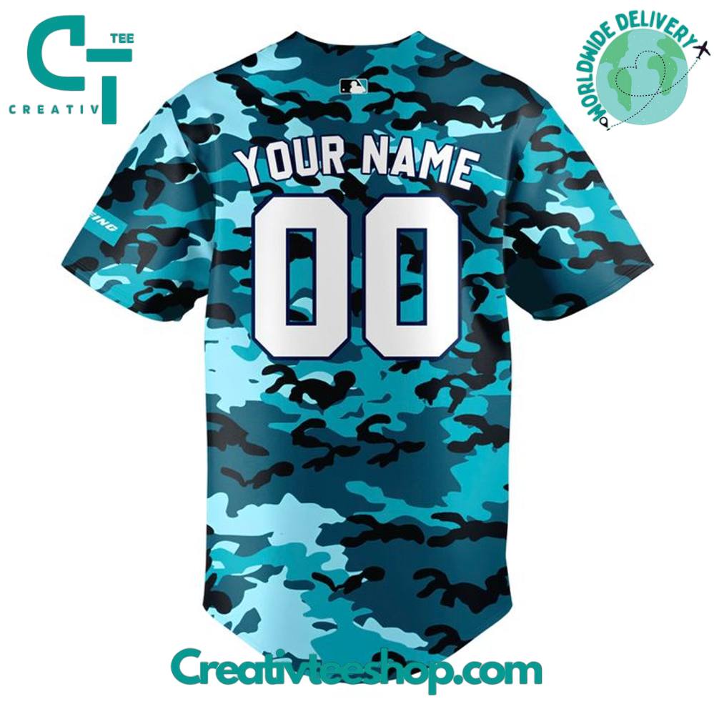 Seattle Mariners 2025 Salute To Armed Forces Night Special Baseball Jersey - Image 3