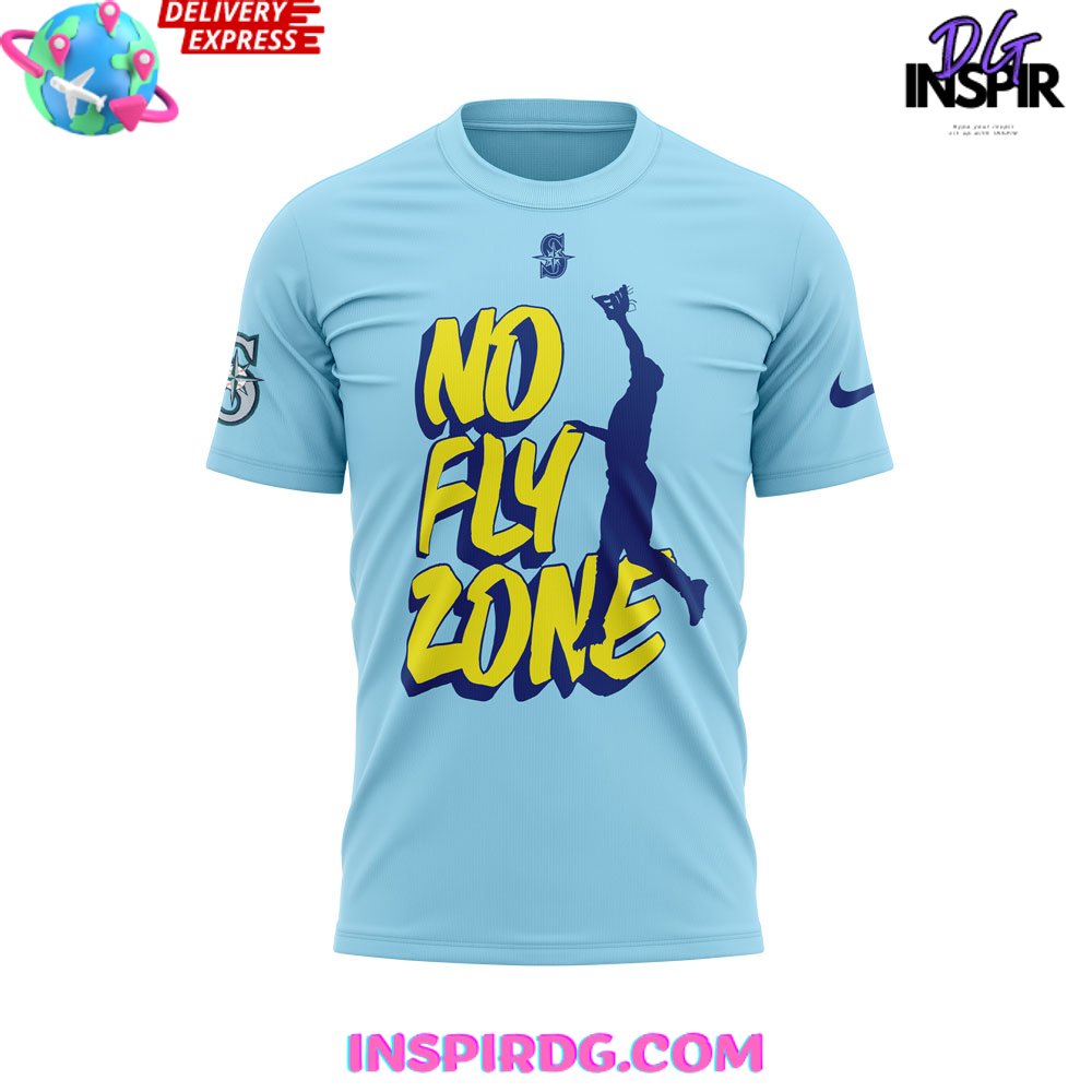 Seattle Mariners No Fly Zone Special T-Shirt - Image 2